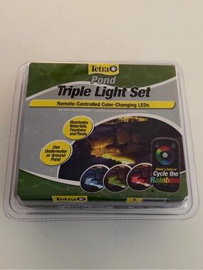 Pond Triple Light Set - Multi-Color LED Pond Lights with Remote